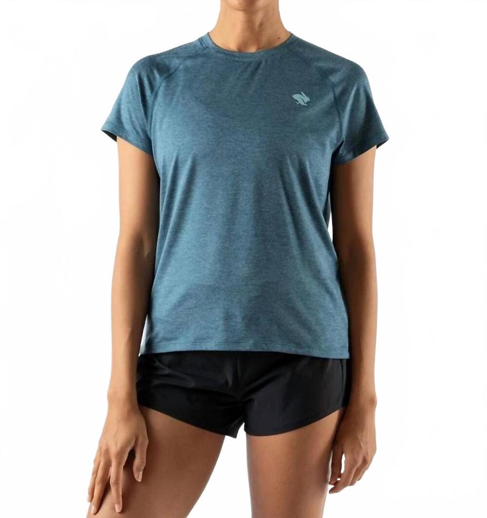 NEW RABBIT ez short sleeve tee in bluestone